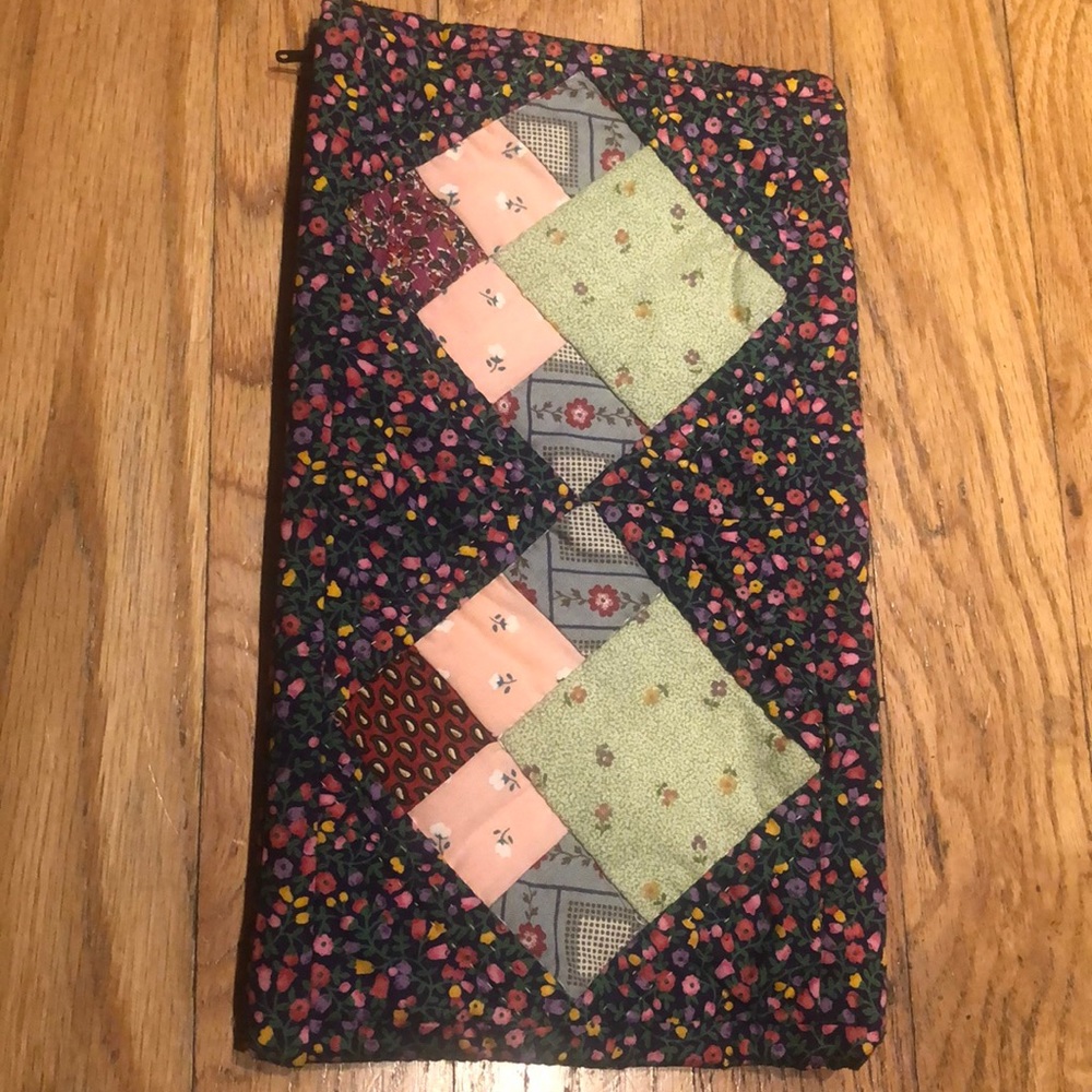 Women small purse hand made hand stitch patch work